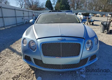 2012 Bentley Continental Gtc z USA, uszkodzony, nr VIN SCBGR3ZAXCC075411